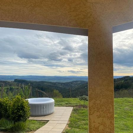 Vue Panoramique & Jacuzzi Prive Villa Saint-Hilaire  Bagian luar foto