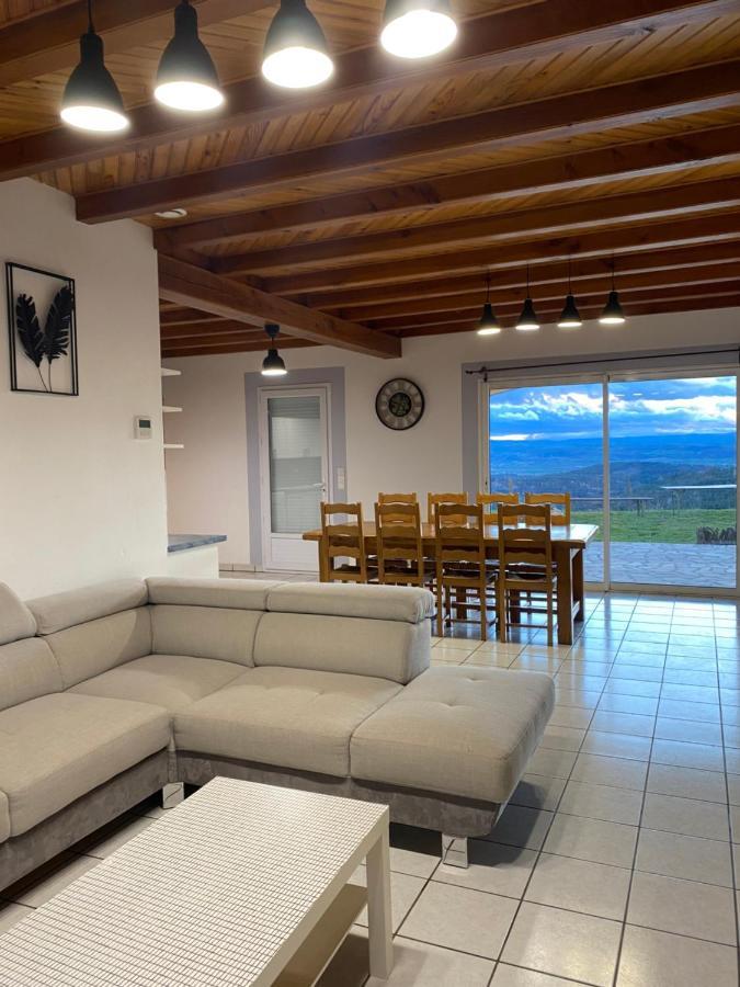 Vue Panoramique & Jacuzzi Prive Villa Saint-Hilaire  Bagian luar foto